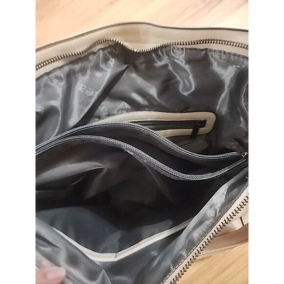 Realer Cream Designer Hobo Bag Concealed Carry Purse Shoulder Bag Crossbody Tote - Picture 10 of 16